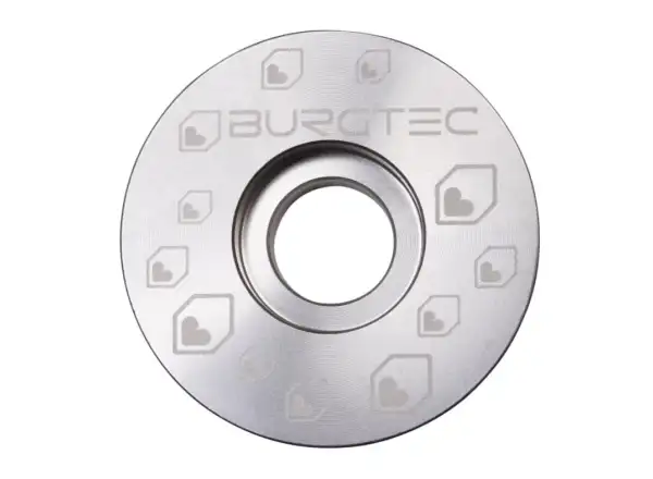 Burgtec Top Cap nakrętka steru srebrna