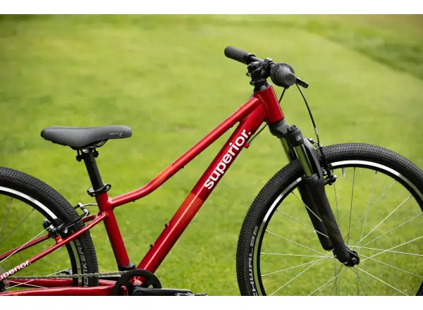 Superior RACER 24 rower dziecięcy Gloss Racing Red