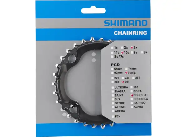 Shimano Deore XT FC-M782 30 zębów zębatka