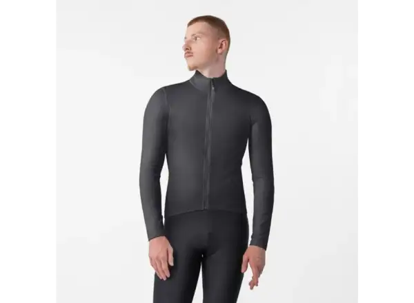 Castelli Competizione Thermal męska koszulka z długim rękawem Black