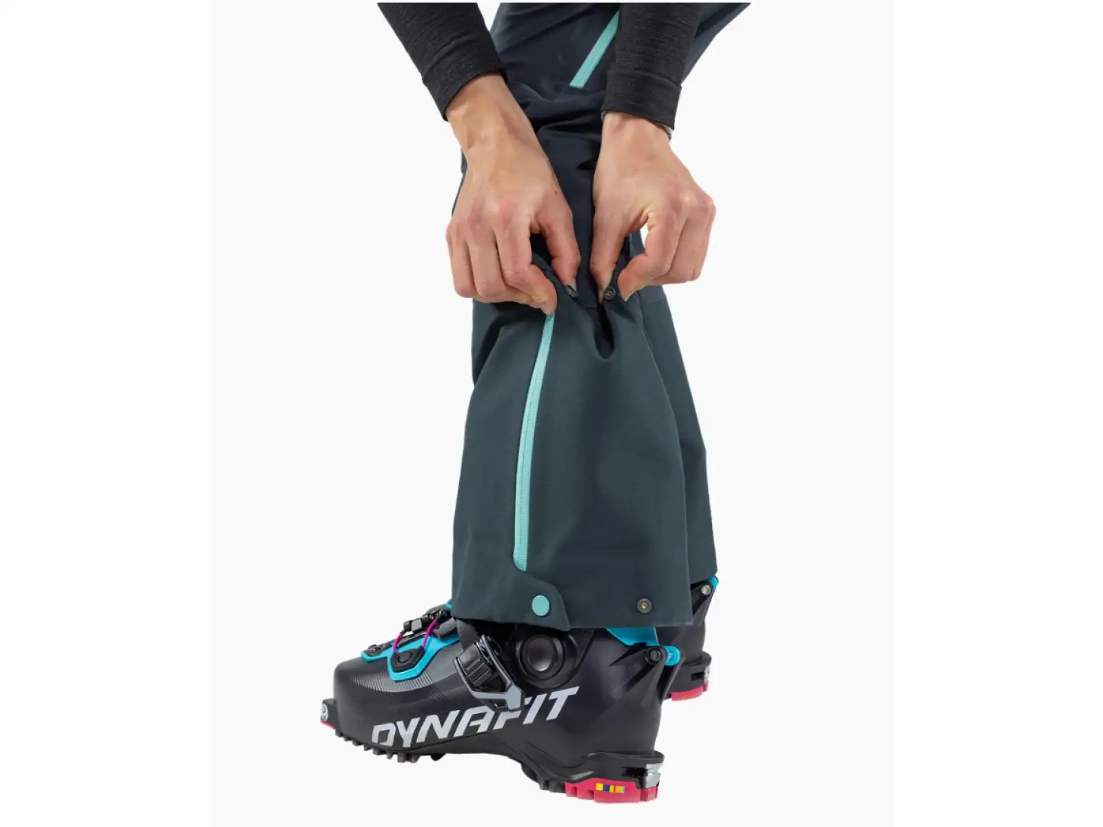 Dynafit Beast Hybrid damskie spodnie Blueberry/Marine Blue