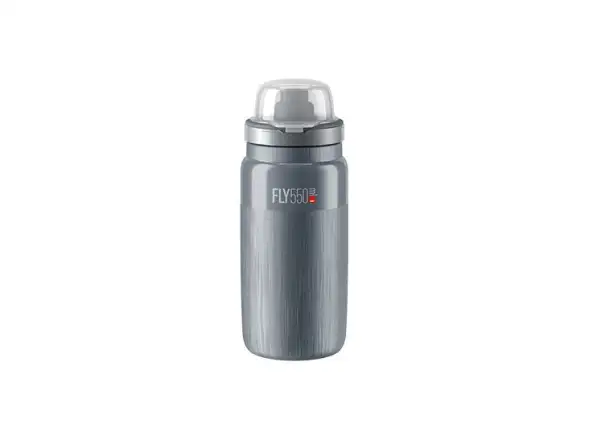 Elite Fly Tex 23 MTB butelka szara 550 ml