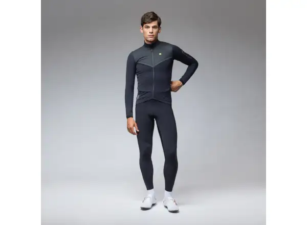 Alé R-EV1 Wool Speed męska zimowa kurtka rowerowa Black