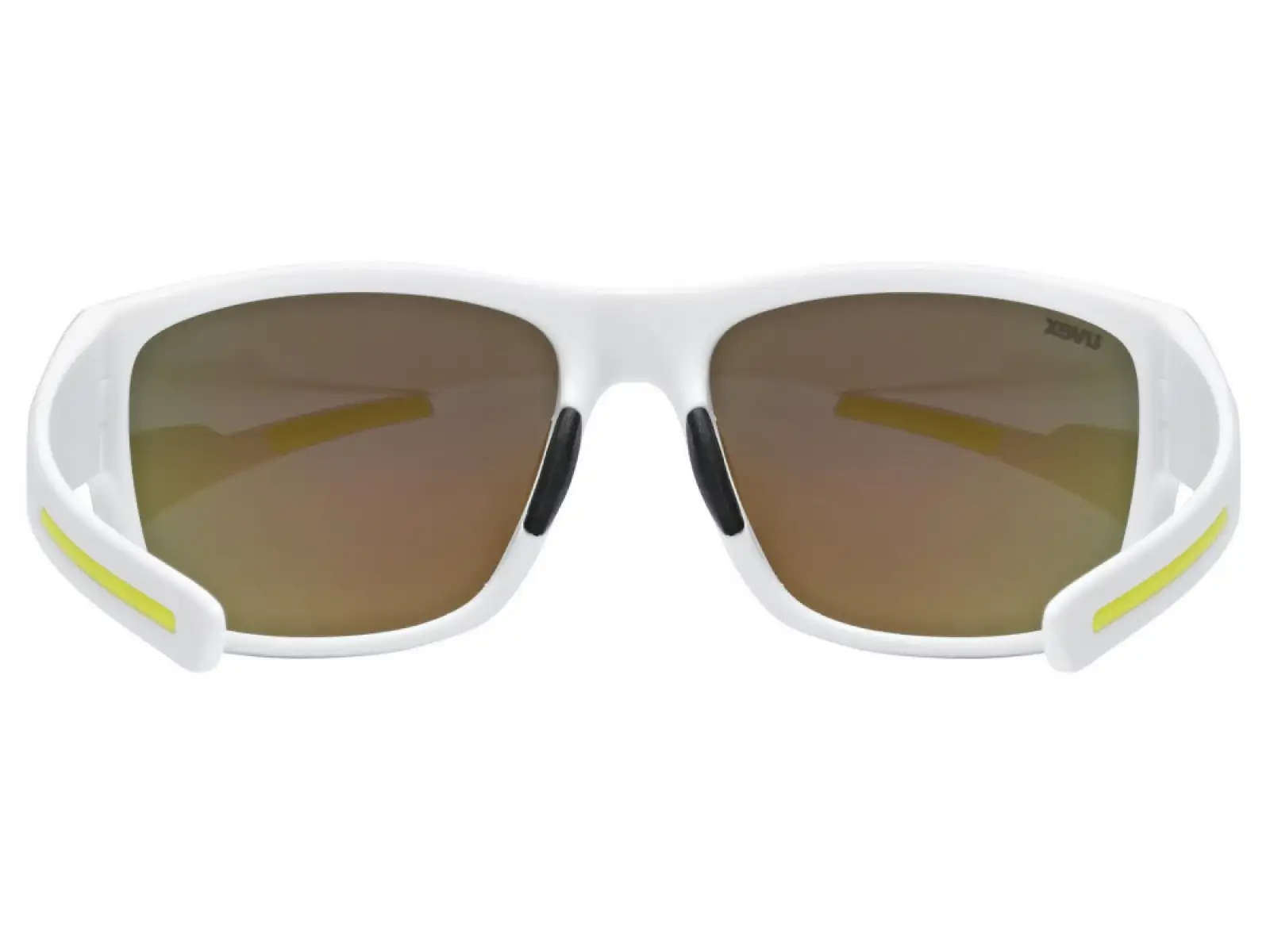 Uvex ESNTL Urban okulary White Matt/Mirror Blue