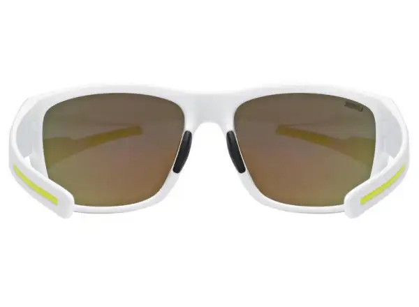 Uvex ESNTL Urban okulary White Matt/Mirror Blue