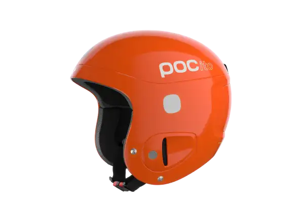 POC POCito Skull dziecięcy kask narciarski fluorescent orange regulowany rozm. Uni