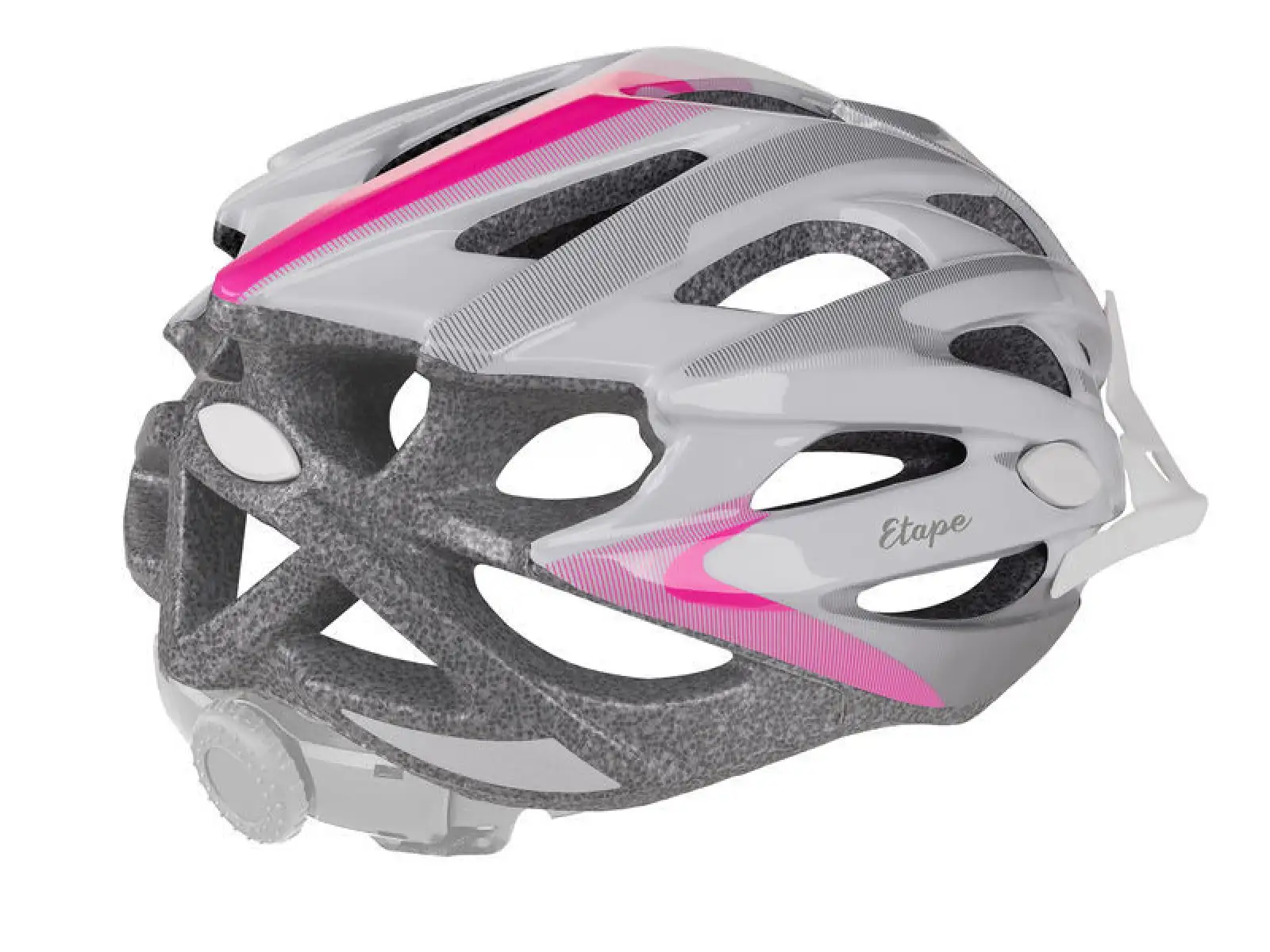 Etape Venus damski kask biała/różowa mat