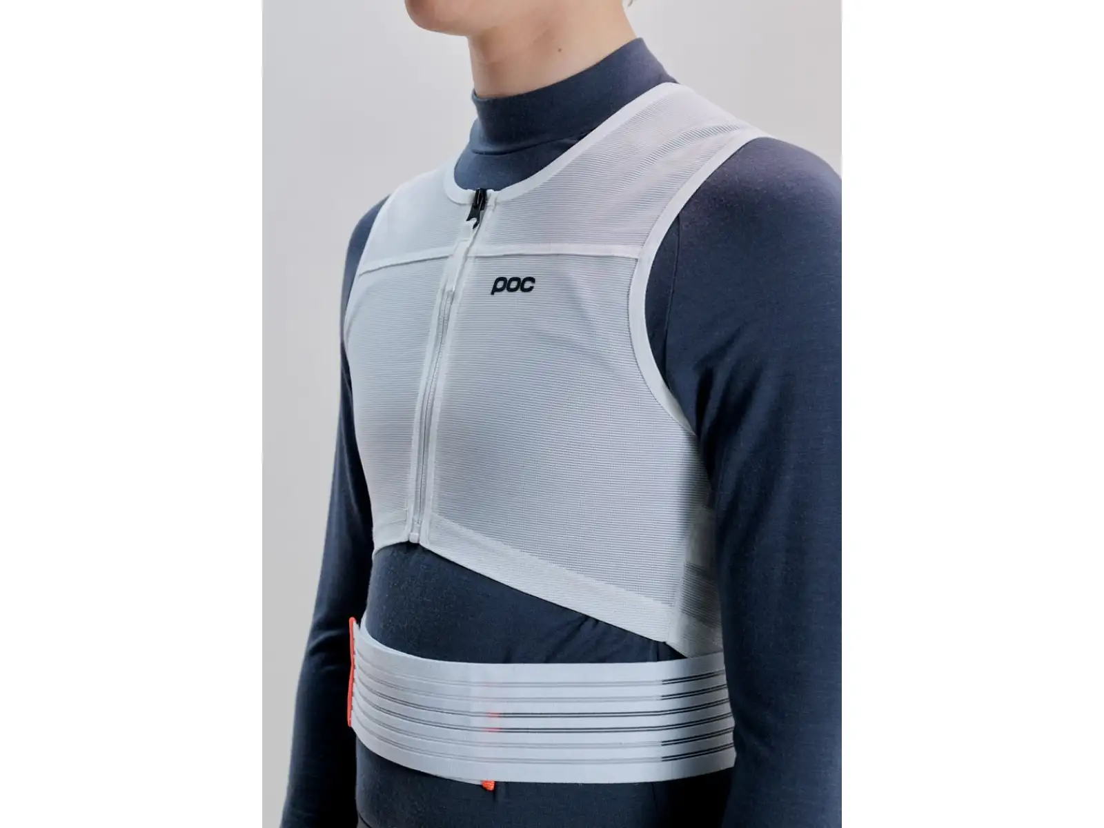POC VPD Max Race Vest kamizelka ochronna Hydrogen White