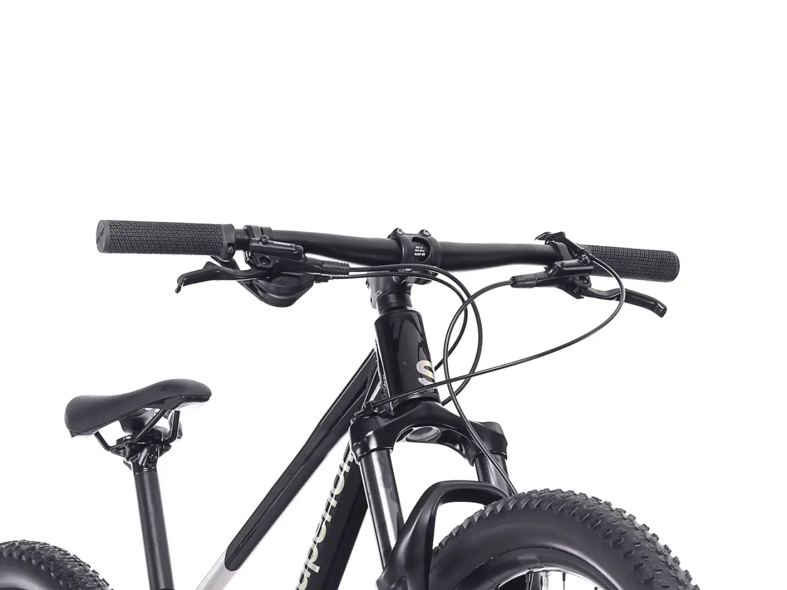 Superior TEAM 27.3 rower dziecięcy Gloss Brushed Alu / Rainbow Black