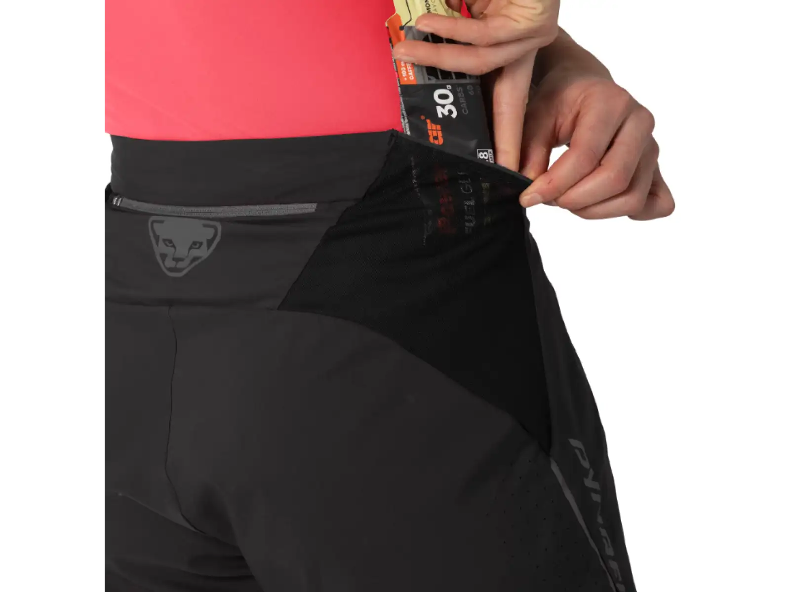 Dynafit Alpine Pro 2w1 damskie szorty biegowe Black Out