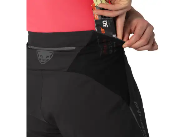 Dynafit Alpine Pro 2w1 damskie szorty biegowe Black Out