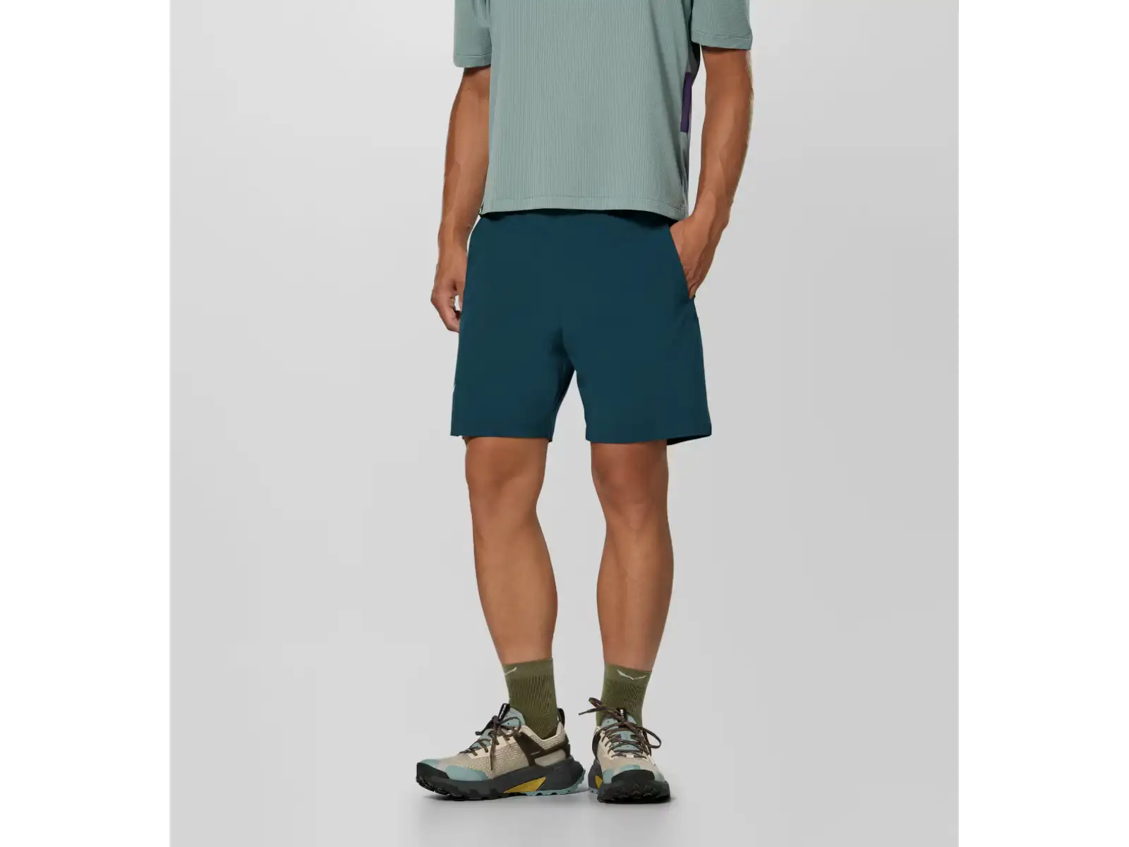 Salewa Pedroc Durastretch Light męskie spodenki Pond Blue