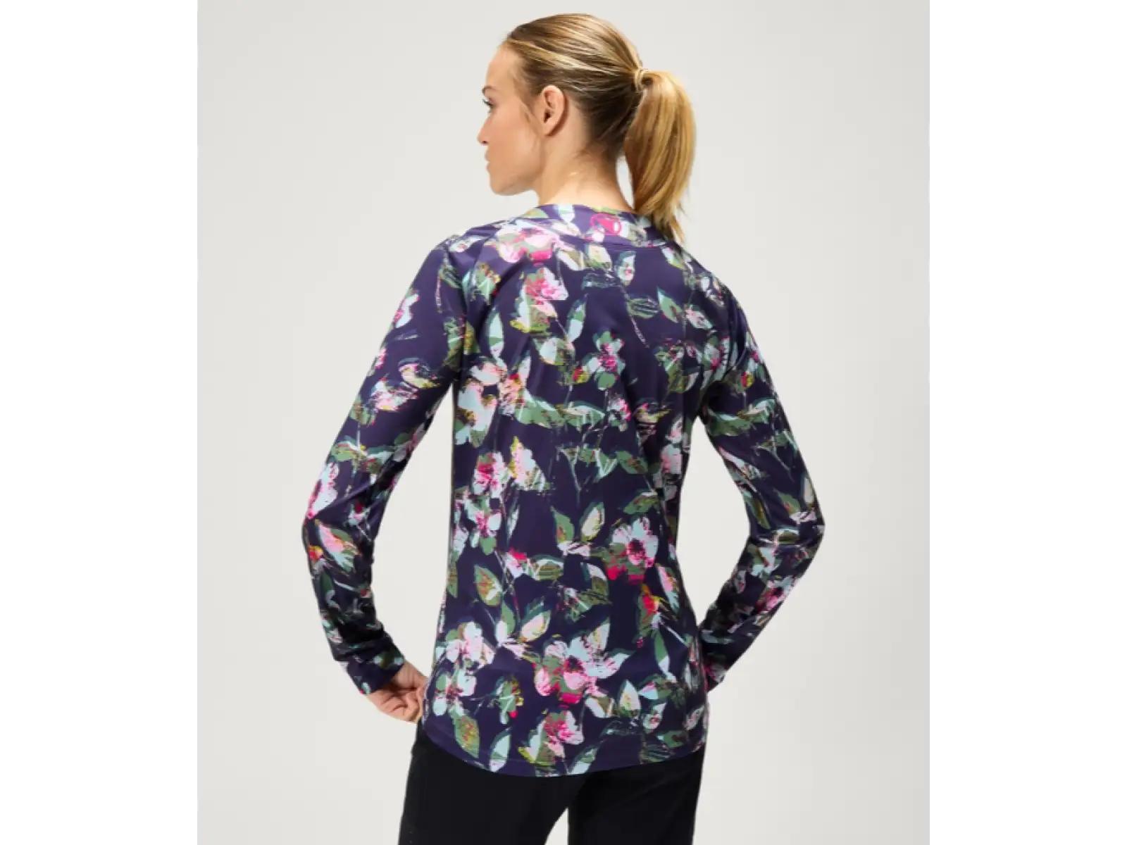 Endura LTD Floral damska koszulka z długim rękawem Bramble