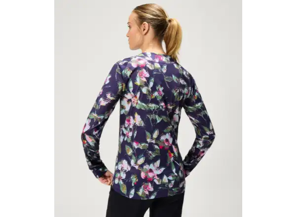 Endura LTD Floral damska koszulka z długim rękawem Bramble