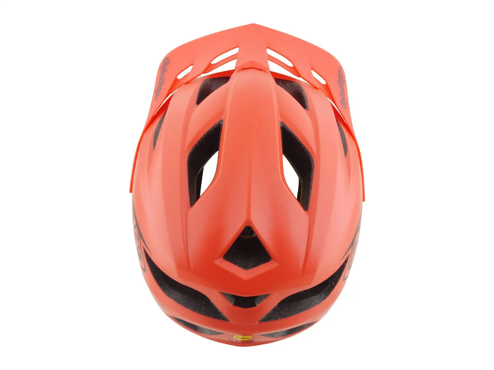 Troy Lee Designs Flowline Mips kask dziecięcy Point Coral/Charcoal