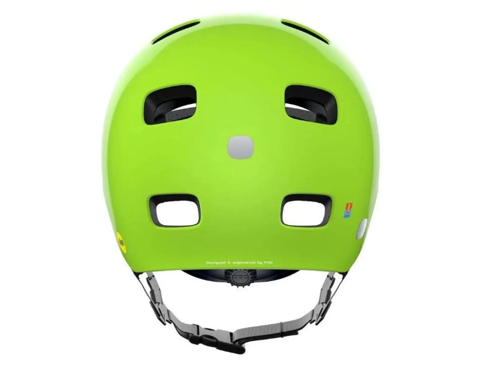 POC POCito Crane MIPS dziecięcy kask Fluorescent Yellow/Green