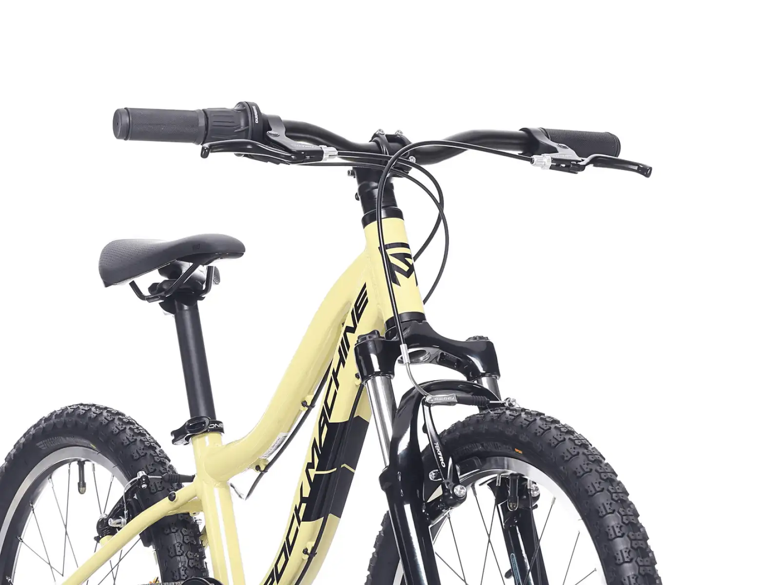 Rock Machine Storm 20 VB rower dziecięcy Sulfur Yellow