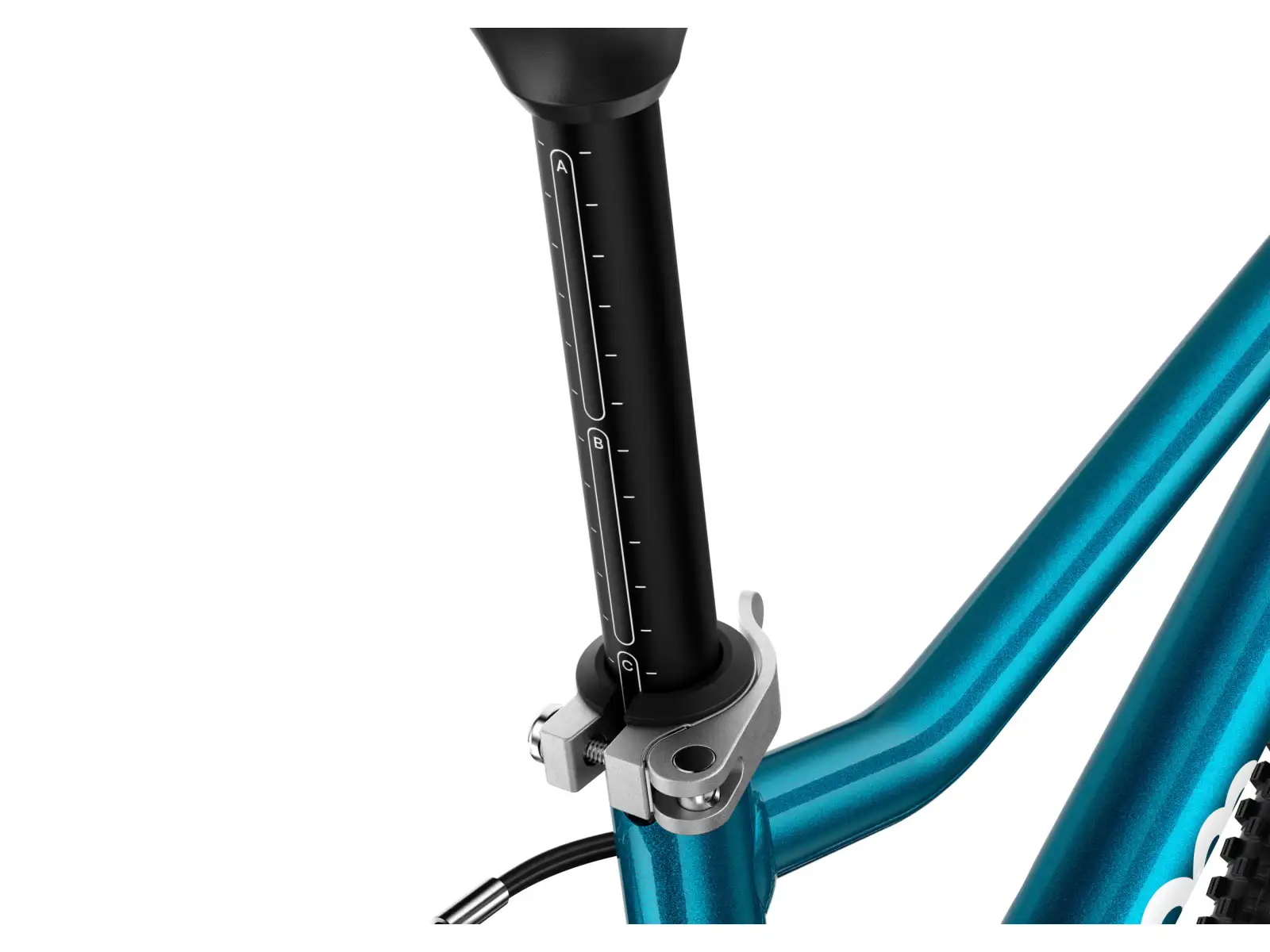 Woom GO 3 Automagic rower dziecięcy 16" Metallic Blue