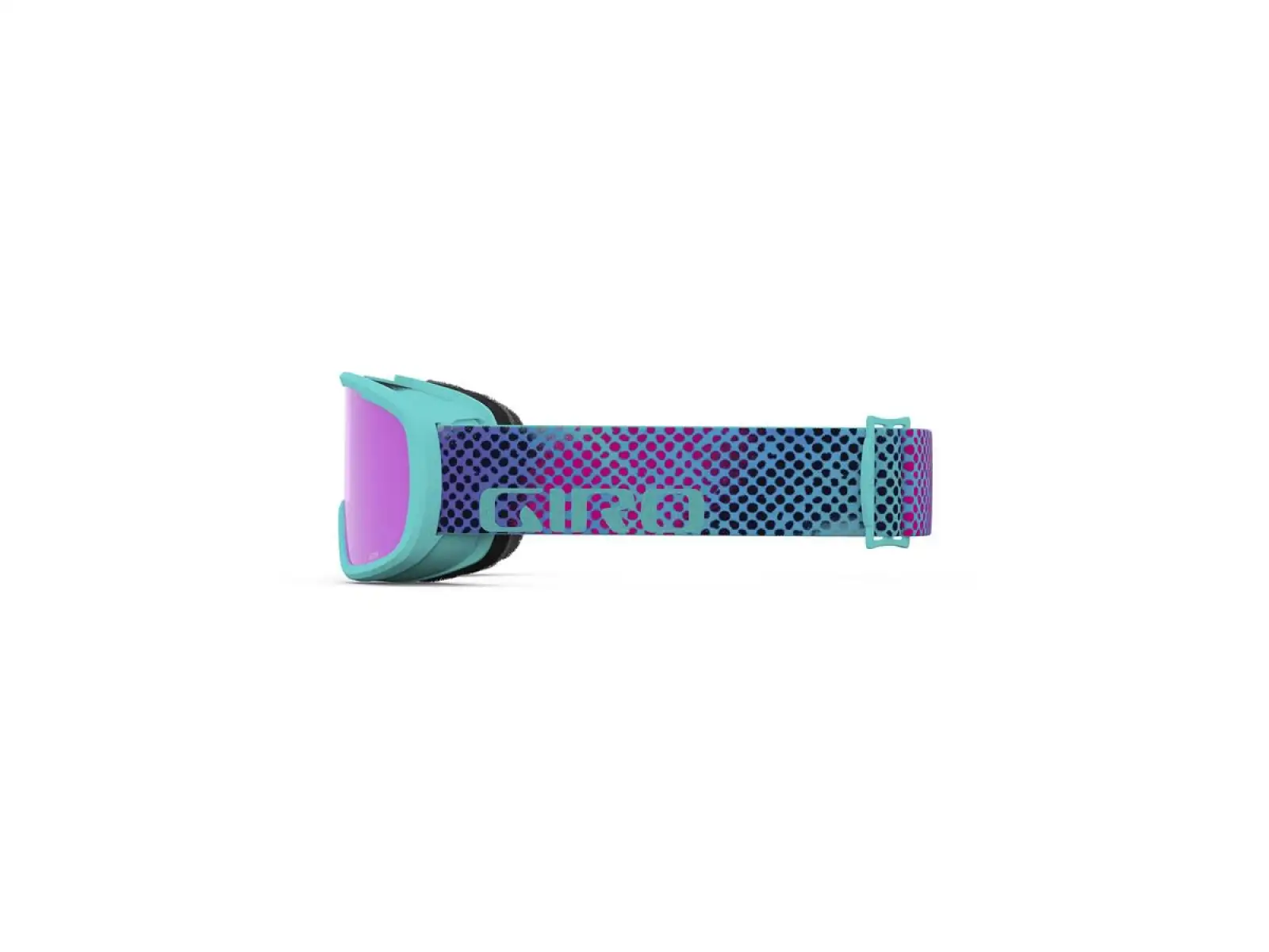 Giro Buster dziecięce gogle narciarskie Screaming Teal/Chroma Dot Amber Pink