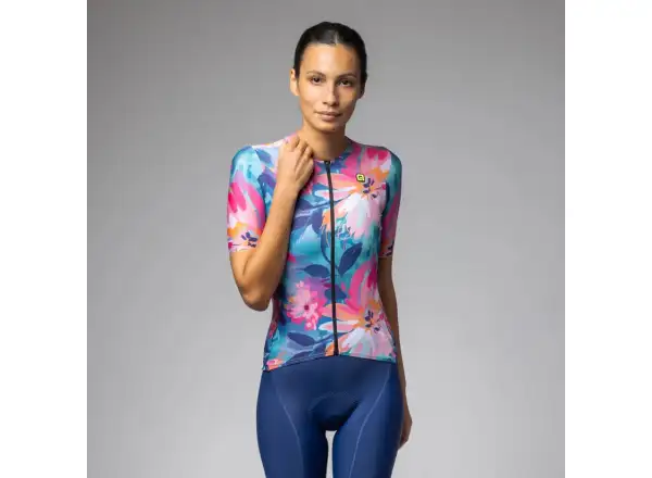 Alé PR-E Jardin damska koszulka krótki rękaw Multicolor