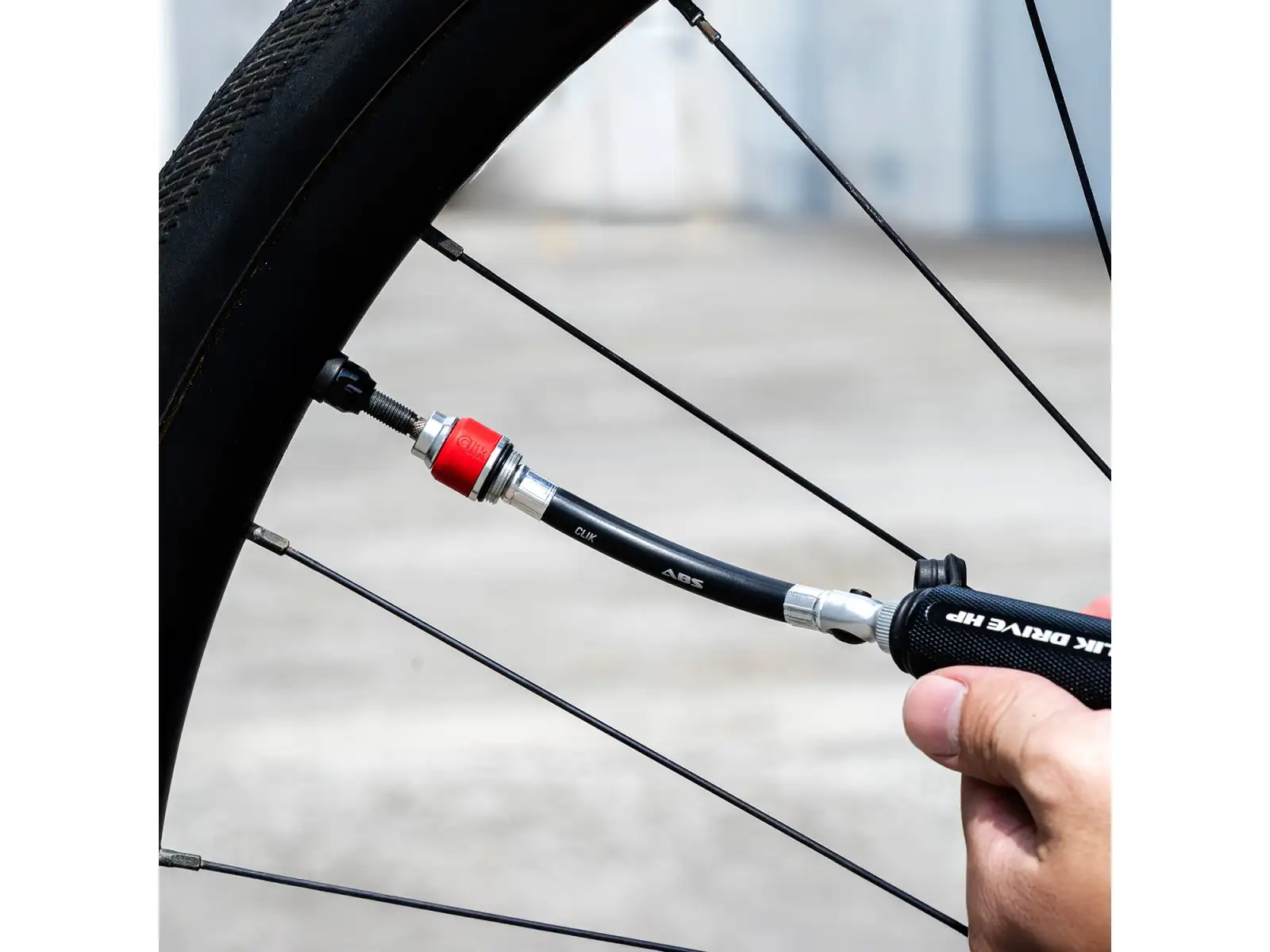 Lezyne ABS Flex Hose wężyk z Clik Chuck