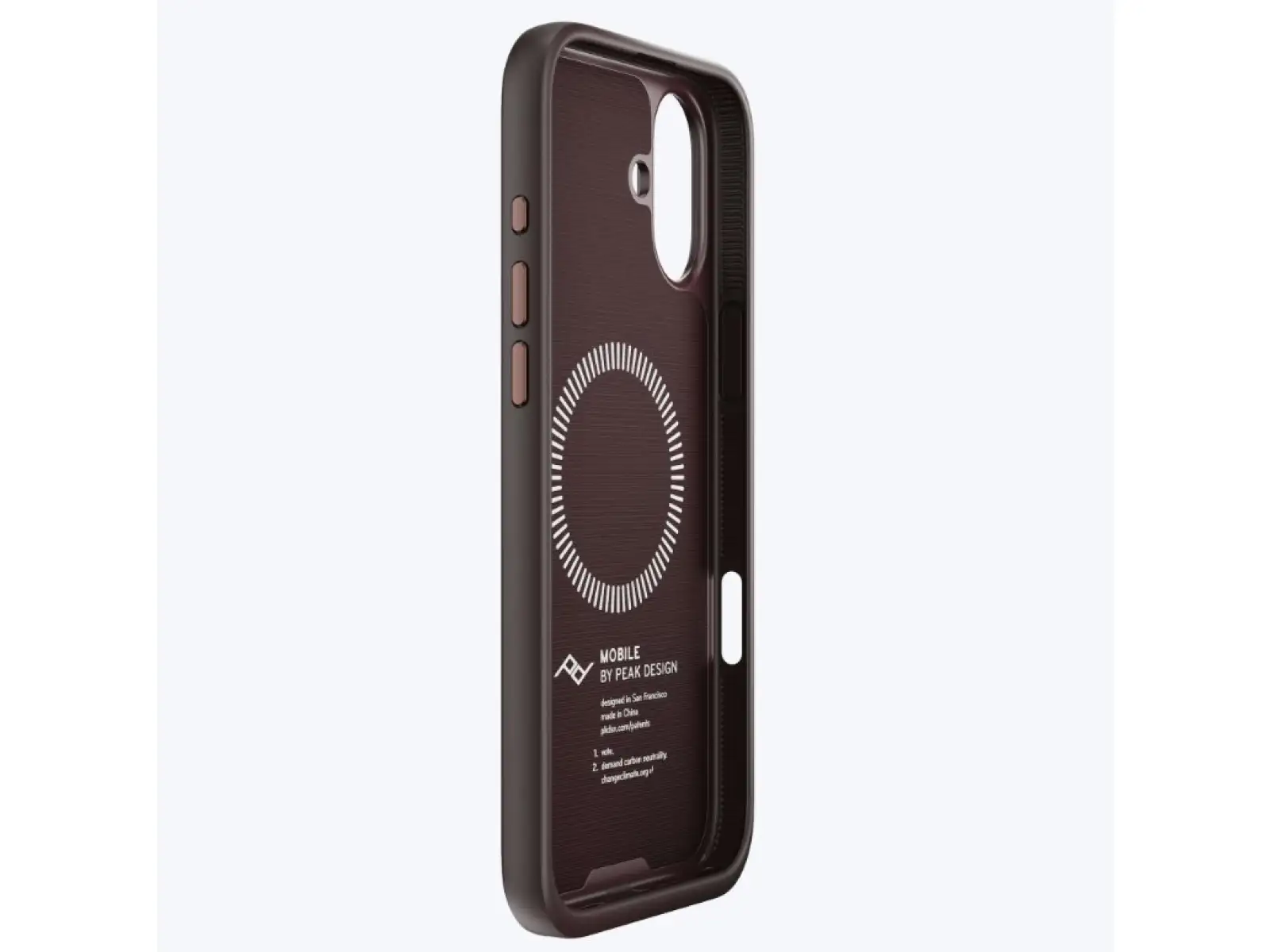 Peak Design Mobile Everyday Fabric Case iPhone 16 Plus pokrowiec na telefon Eclipse