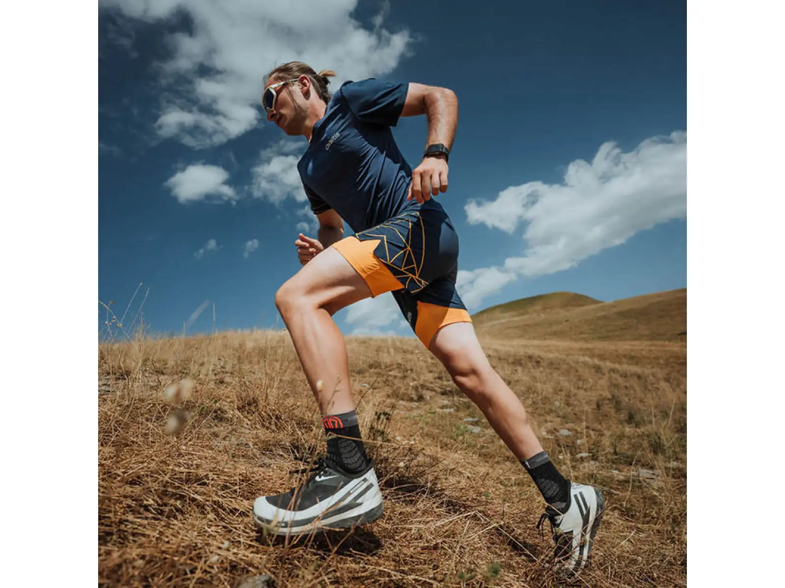 Sidas T-Free Trail skarpety biegowe Black/Grey