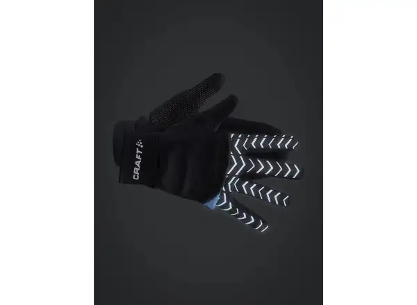 Craft ADV Lumen Hybrid rękawice biegowe czarna