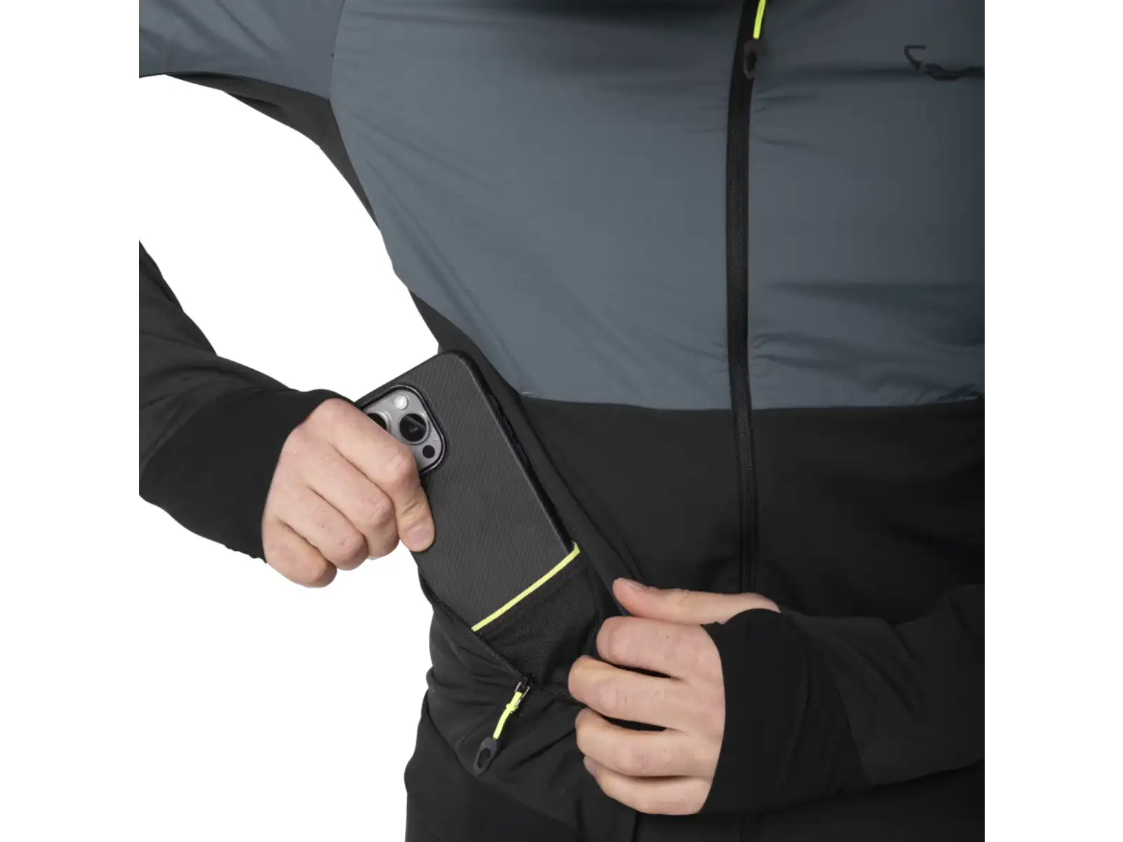 Dynafit Alpine Hybrid męska kurtka do biegania Cinder