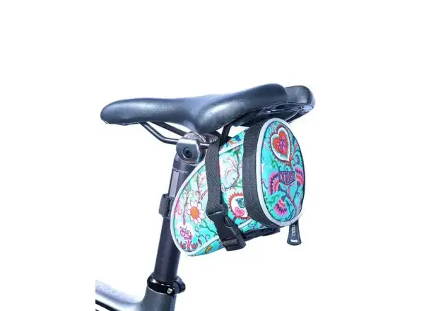 Cycology Secret Garden torba podsiodłowa niebieska