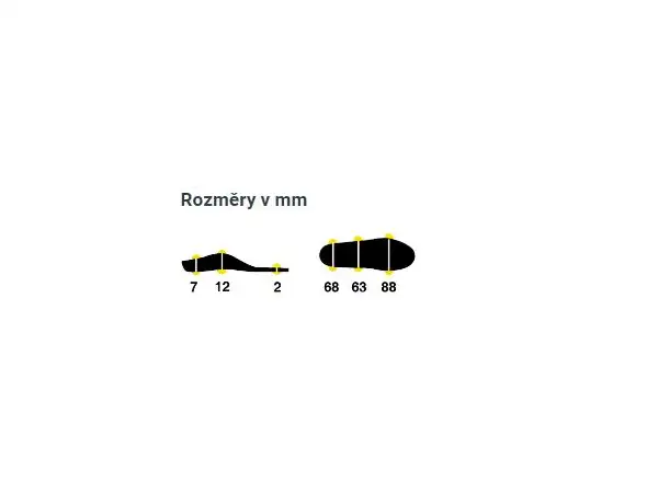 Sidas Cushioning Gel Slim wkładki do butów 1 para