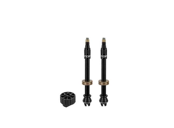 Topeak zestaw zaworków Turboflow valve kit 60mm