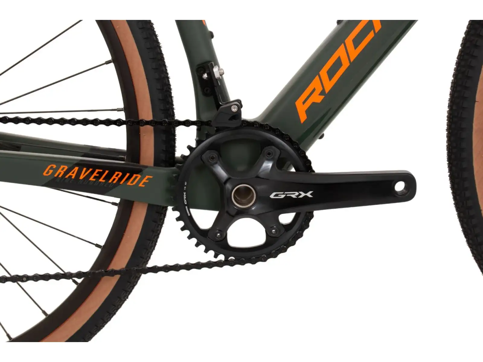 Rock Machine Gravelride CRB 900 khaki/pomarańczowy gravel rower