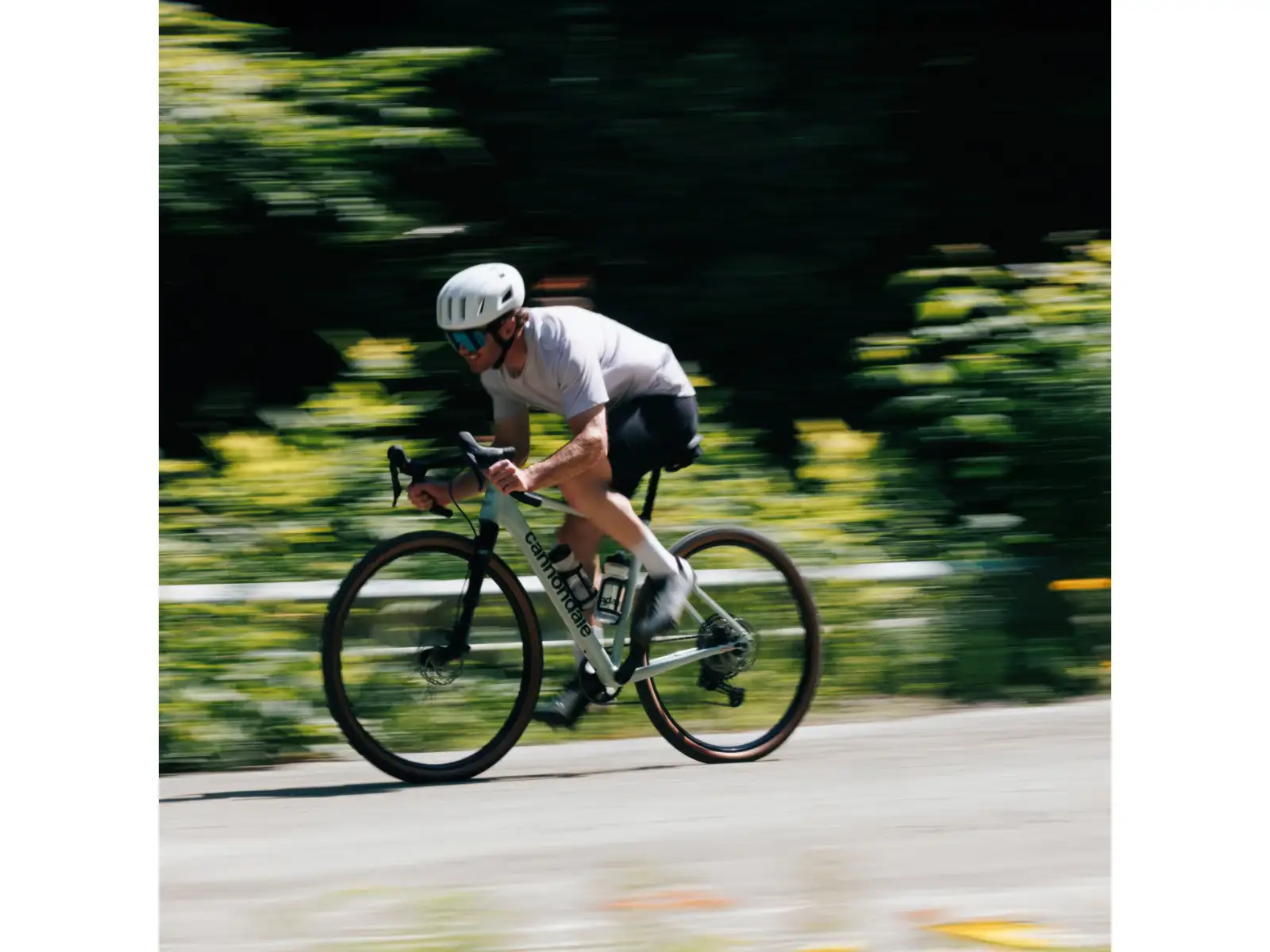 Cannondale Topstone CAAD Lefty rower gravel Sky Grey