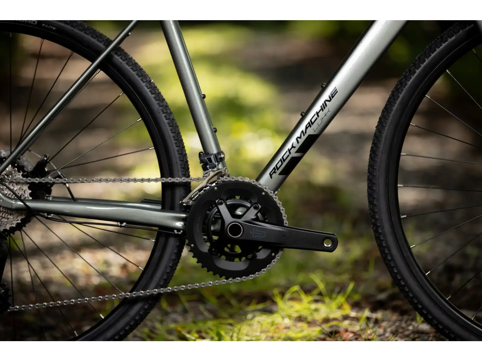 Rock Machine Lukk 40 gravel rower Gloss Granite Green