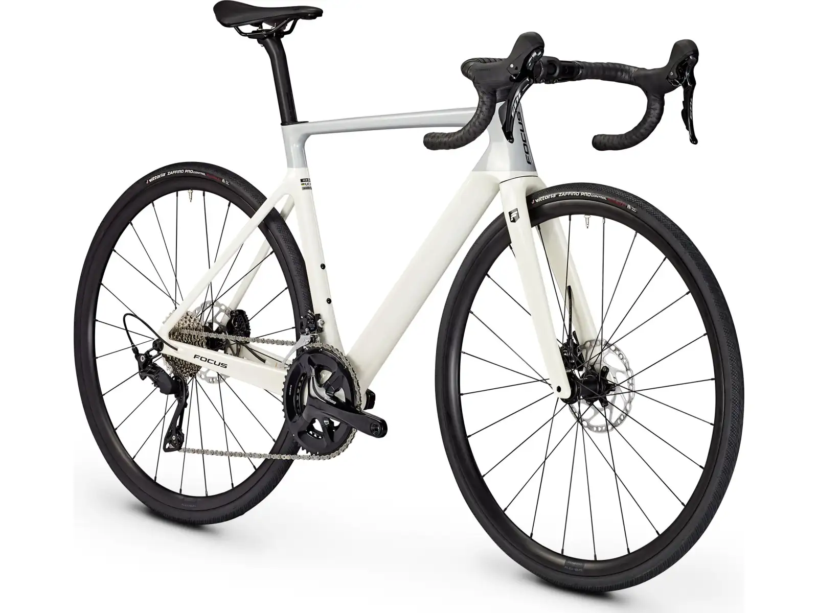Focus Izalco MAX 8.7 DI rower szosowy Silver Glossy/White Metallic Glossy