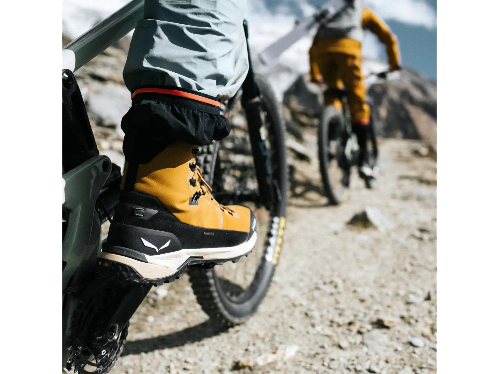 Salewa Puez Winter Mid PTX męskie buty Black / Black