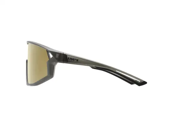 Uvex Skyryse okulary przeciwsłoneczne Smoke Matt/Mirror Gold