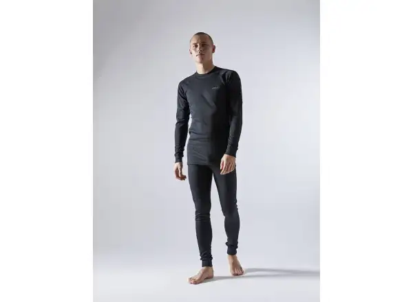 Craft Core Dry Baselayer męski zestaw funkcyjny czarna