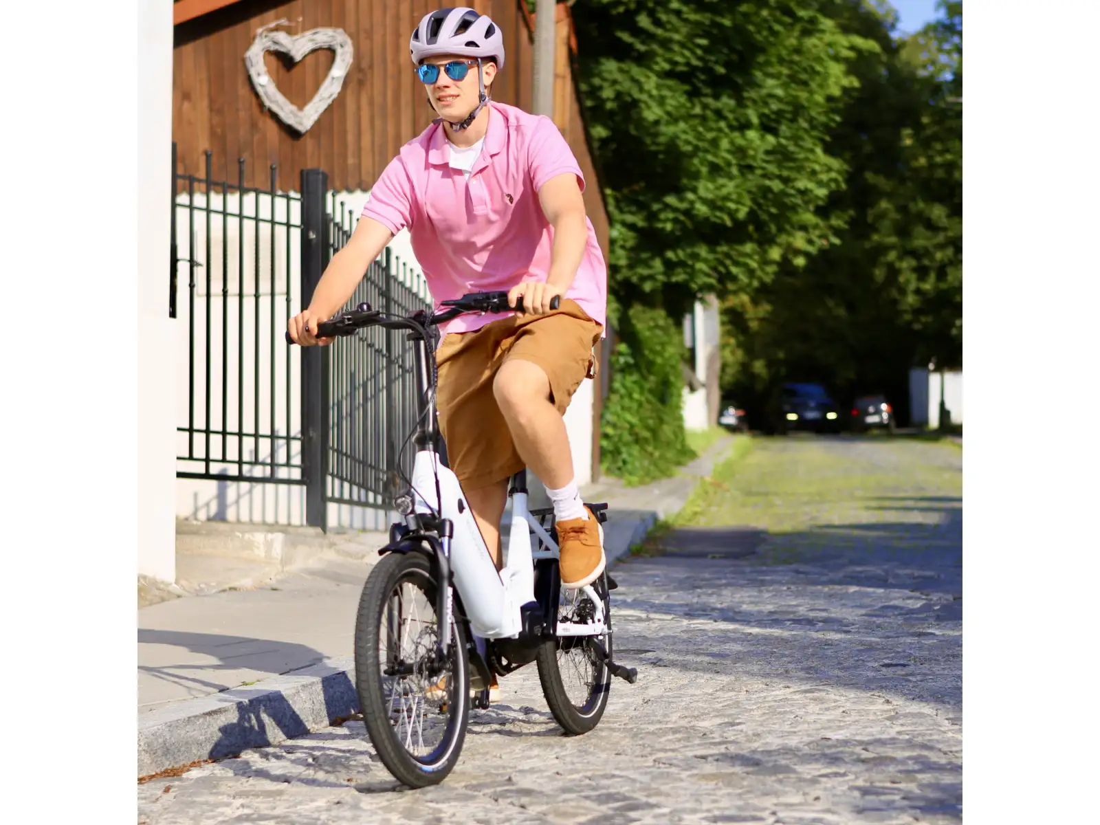 Ecobike Rhino Cruise 630 Wh Arctic White składany rower elektryczny