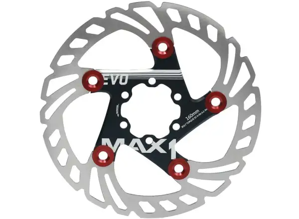 MAX1 Evo tarcza hamulcowa 160 mm czarny