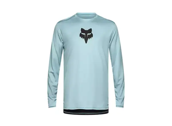 Fox Ranger Fox Head dziecięca koszulka z długim rękawem Vintage Wash Blue