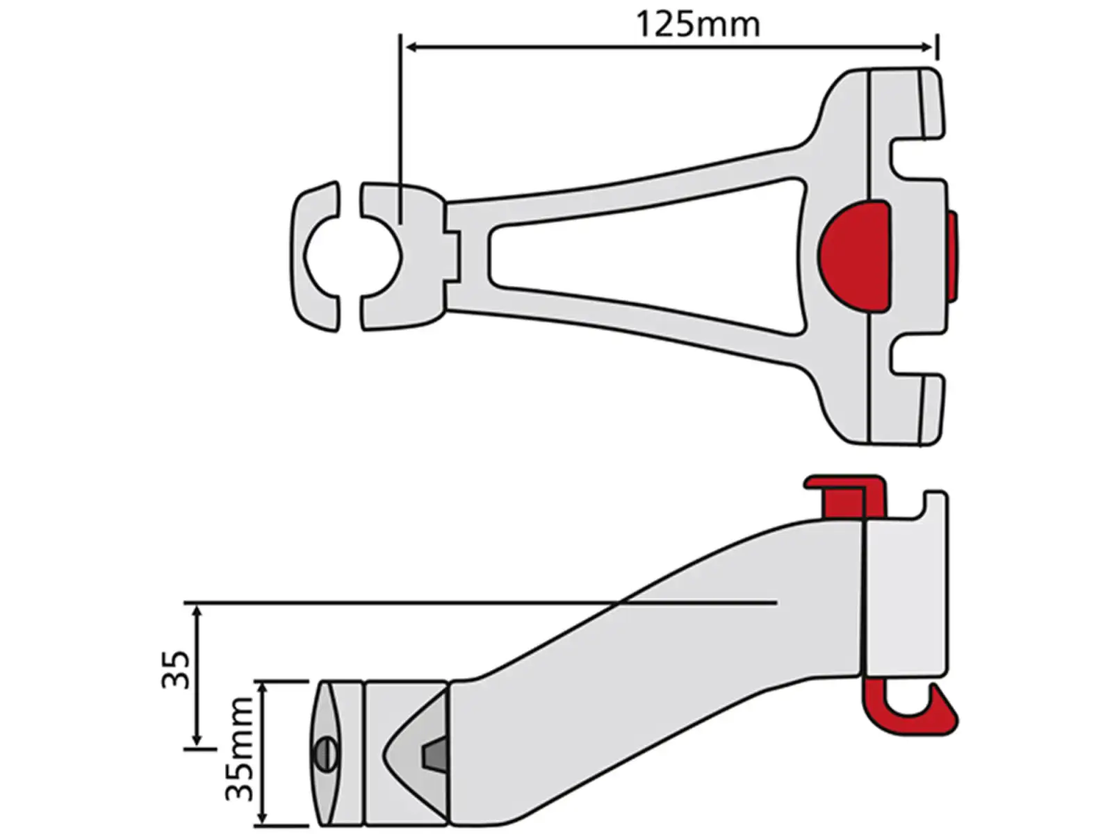 KLICKfix Adapter na mostek