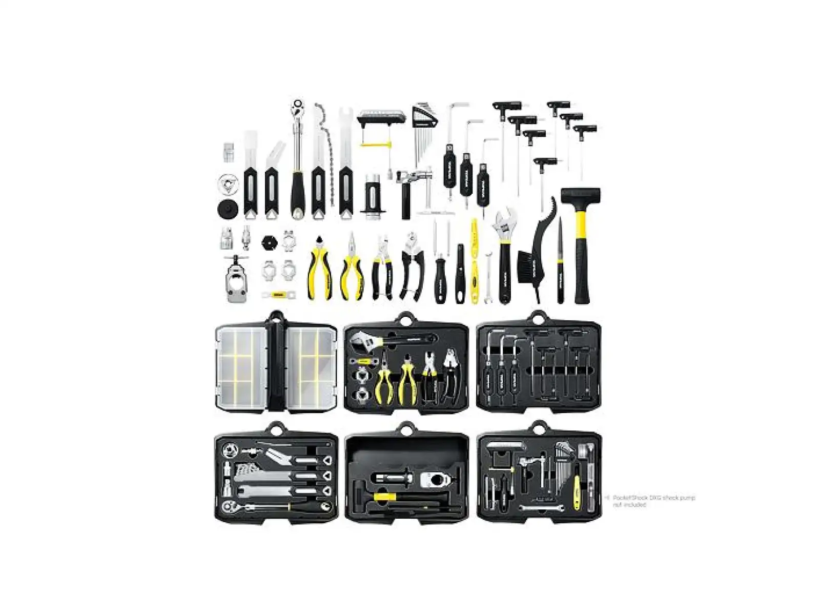 Topeak Prepstation warsztatowy zestaw narzędzi 52 sztuk