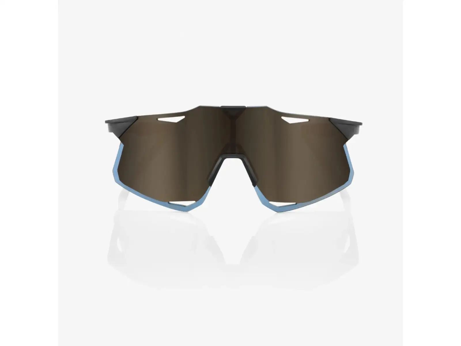 100% Hypercraft sportowe okulary Matte Black/Soft Gold