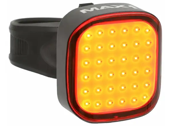 MAX1 Sirius USB czarny zestaw lampek ostrzegawczych