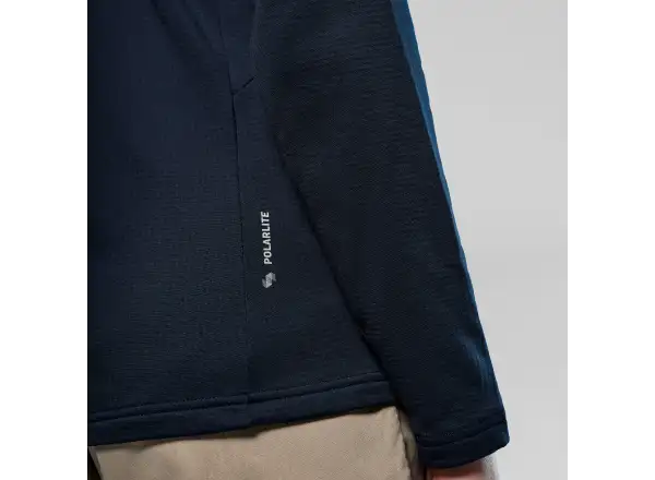 Salewa Puez Cammino Polarlite Half-Zip damska bluza Navy Blazer
