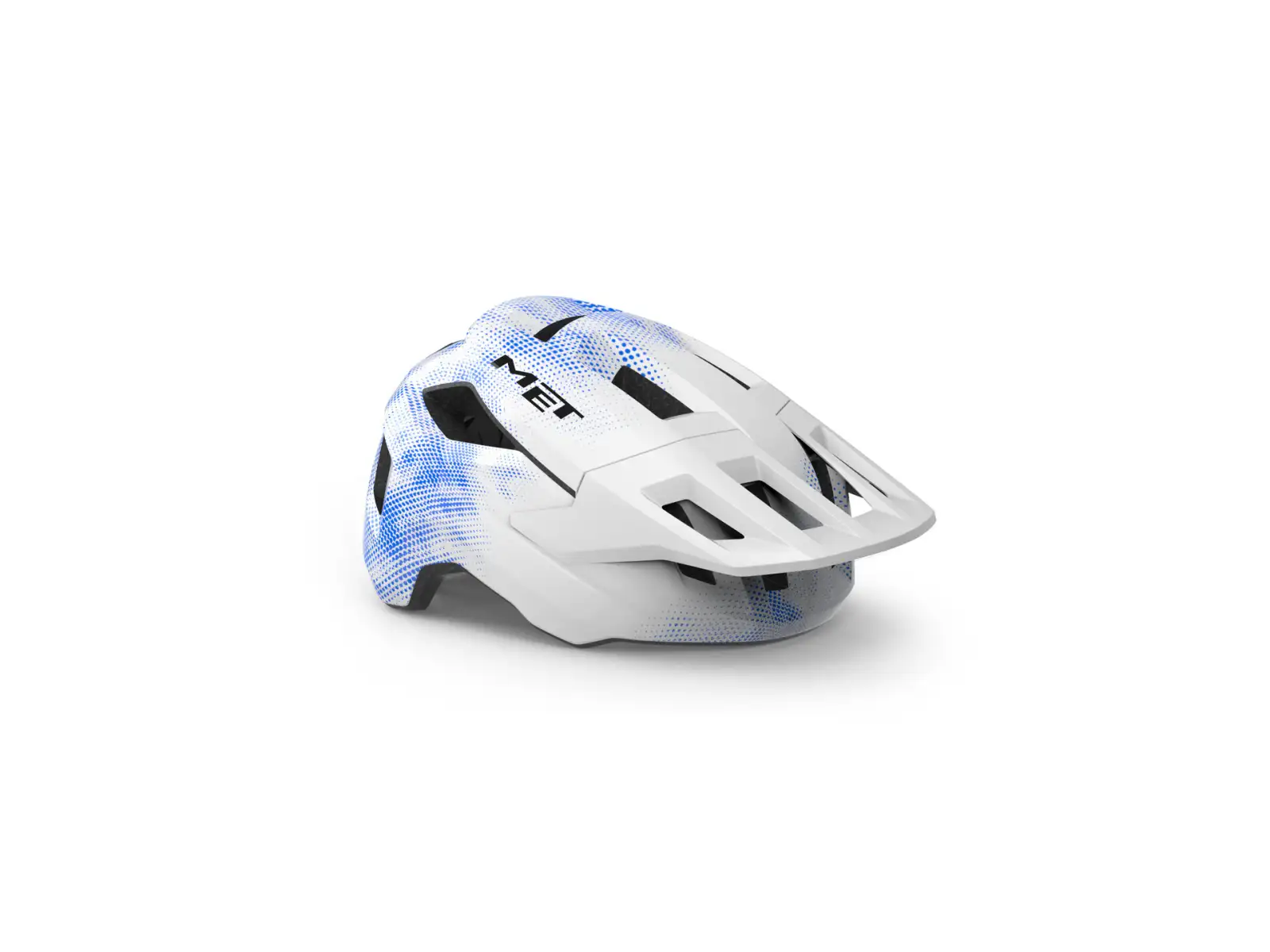 MET Shelter Youth dziecięcy kask White Blue