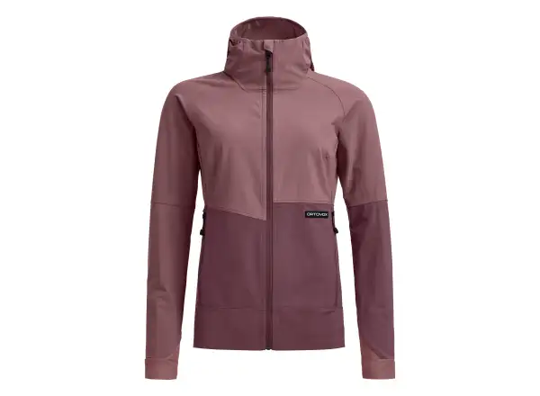 Ortovox Venet Softshell Hooded Jacket damska kurtka softshellowa z kapturem Dusk Rose