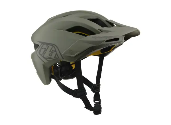 Troy Lee Designs Youth Flowline MIPS kask dziecięcy Point Army/Phantom